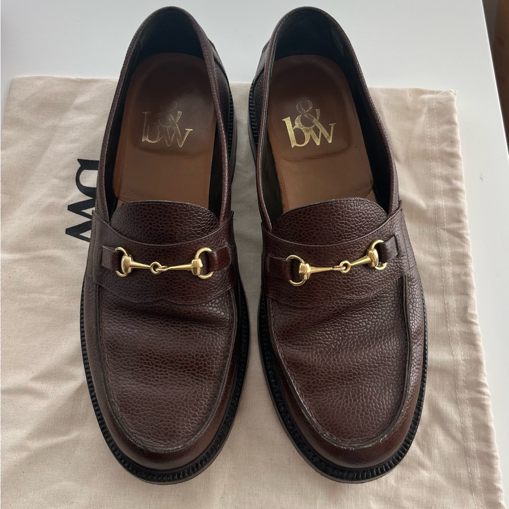 Blackstock & Weber The Mason Horse Bit Loafer, Chocolate - Picture 9 of 16